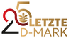 Logo "25 Jahre - Letzte D-Mark"